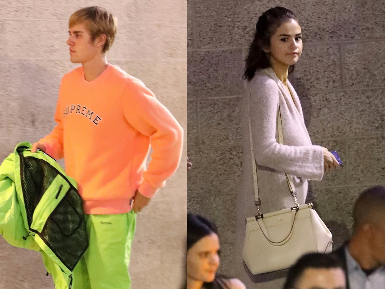 El sábado y el domingo la pareja fue vista saliendo de la gigante iglesia Hillsong, de donde son miembros y a la que han asistido durante mucho tiempo, pero por separado.