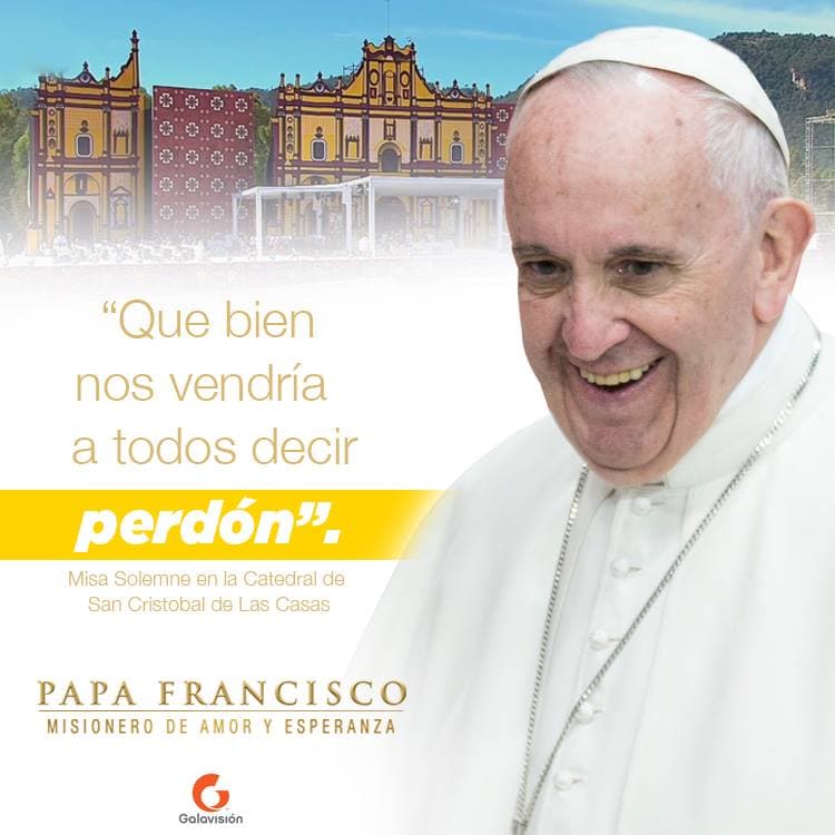 El Papa llevó un mensaje de paz a los mexicanos. ¡Mira sus mejores frases!