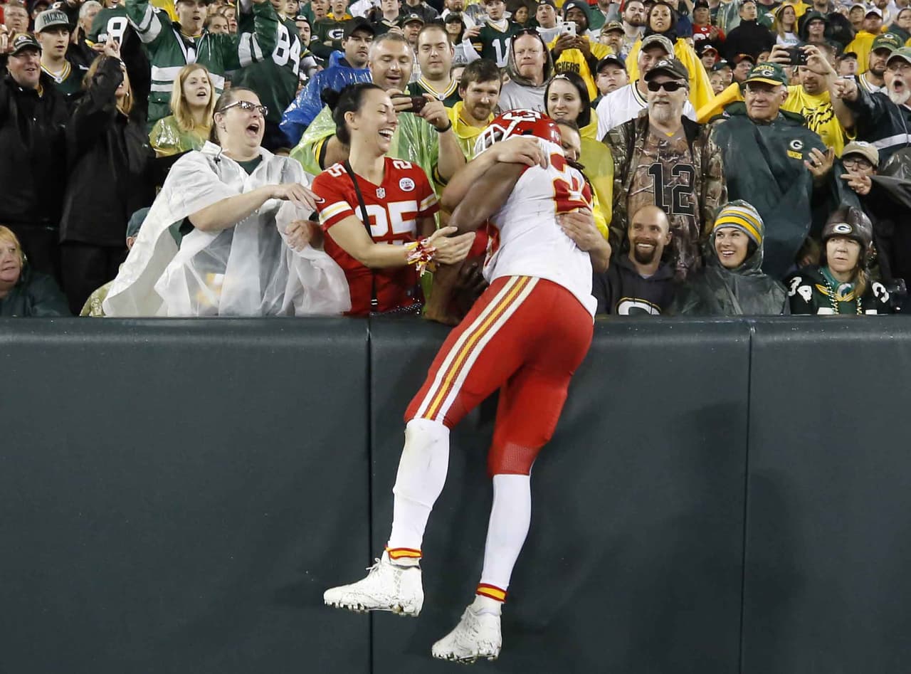Jamaal Charles: Los Packers jugaron mejor que nosotros y sus entrenadores fueron mejores