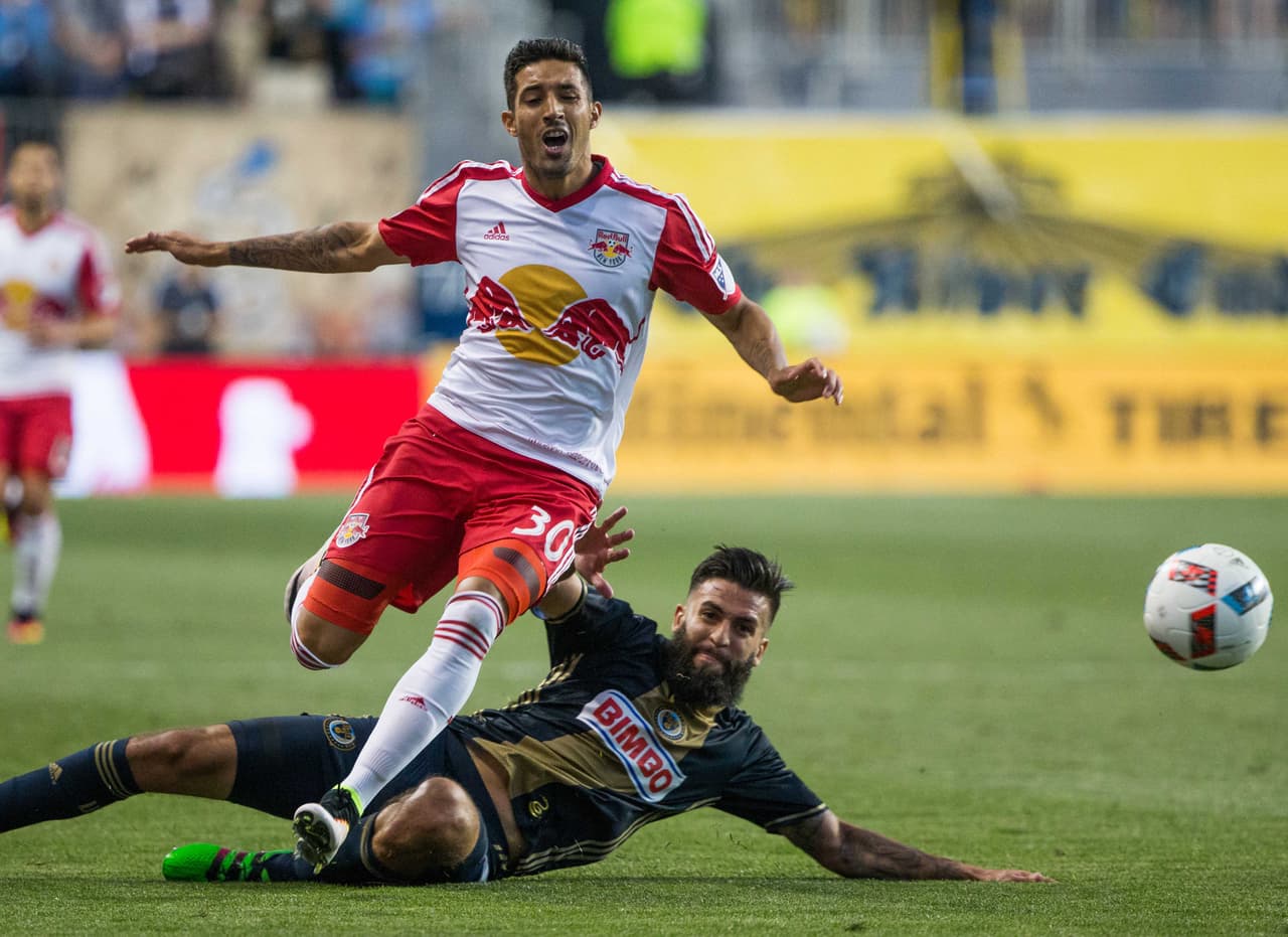 El argentino y jugador franquicia de los New York Red Bulls, Gonzalo Verón, en el ojo del huracán