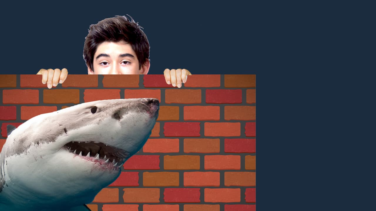¿Recuerdas la película Jaws? Sin duda alguna, esta película quedó marcada en la mente de Alan porque le tiene pánico a los tiburones.