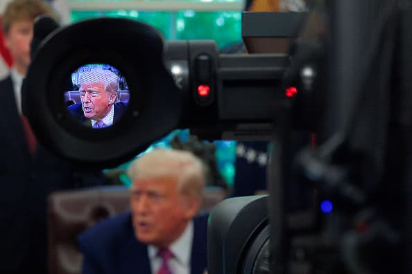 Trump en la Casa Blanca. (Photo by Chip Somodevilla/Getty Images)