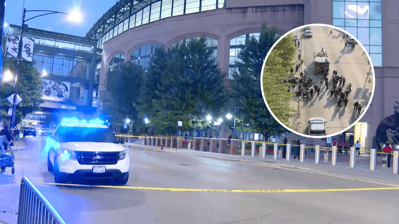Cuatro personas heridas tras atropello y fuga en Guaranteed Rate Field; hay un hombre bajo custodia