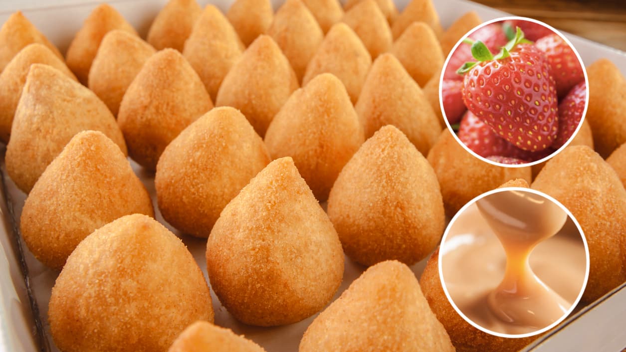 Coxinha doce: conheça duas opções de receitas fáceis para preparar esta sobremesa