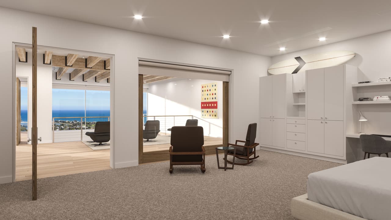 El diseño ofrece amplios espacios e iluminación natural.