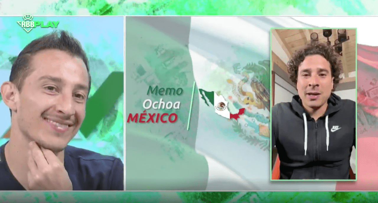 Ochoa sorprende a Guardado por cumplir 100 partidos con el Betis