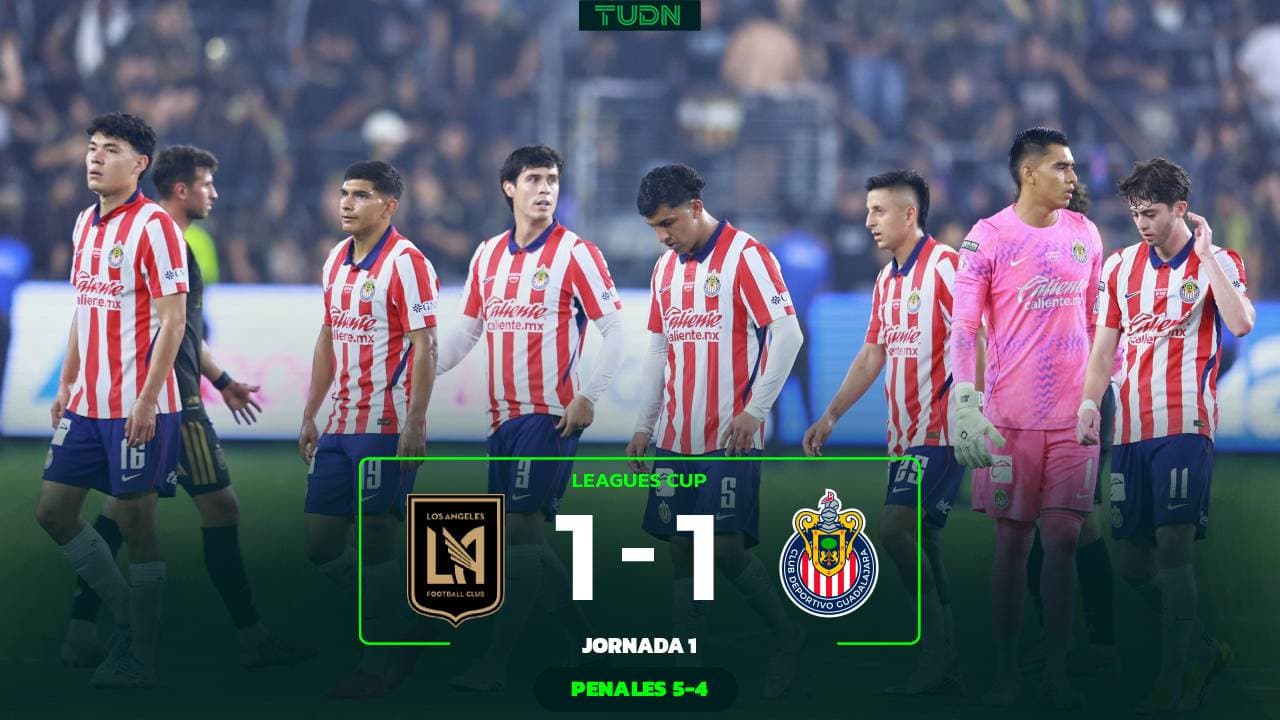 LAFC se lleva punto extra ante Chivas tras penales