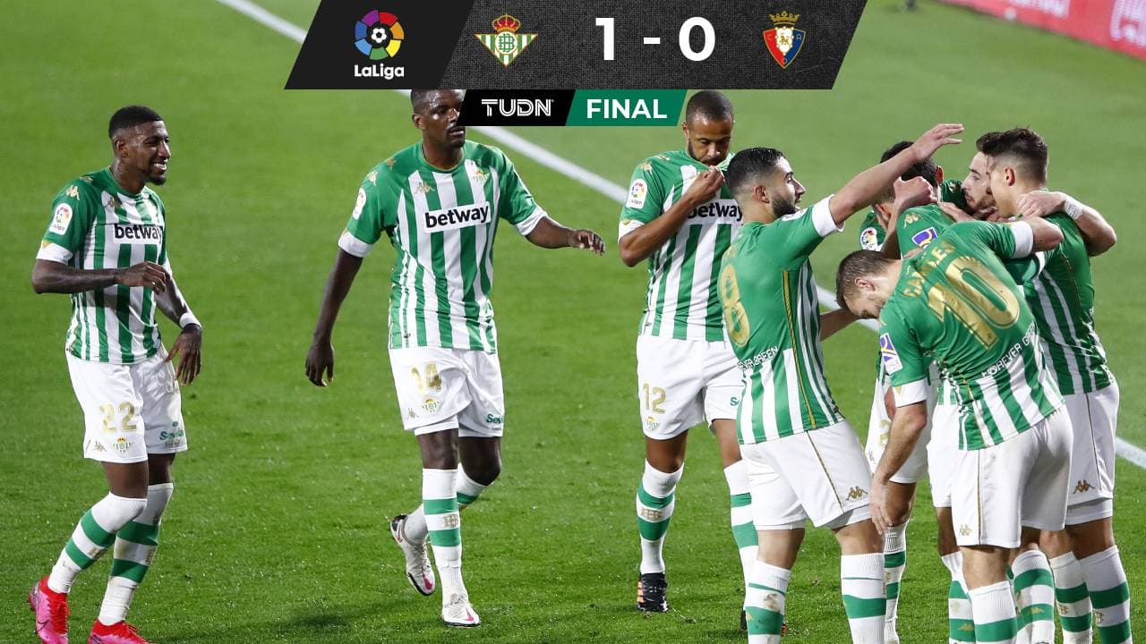 Andrés Guardado cerró el partido en la victoria del Betis