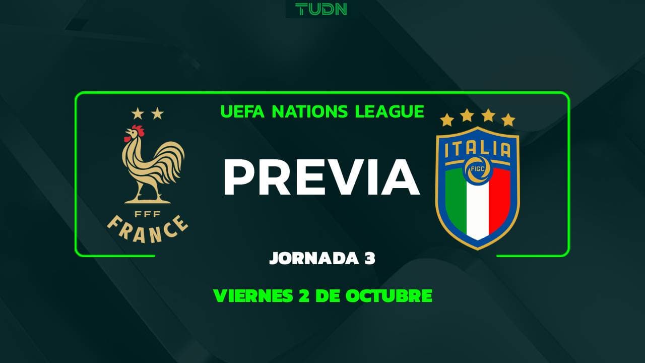A qué hora y dónde ver el Francia vs. Italia de UEFA Nations League