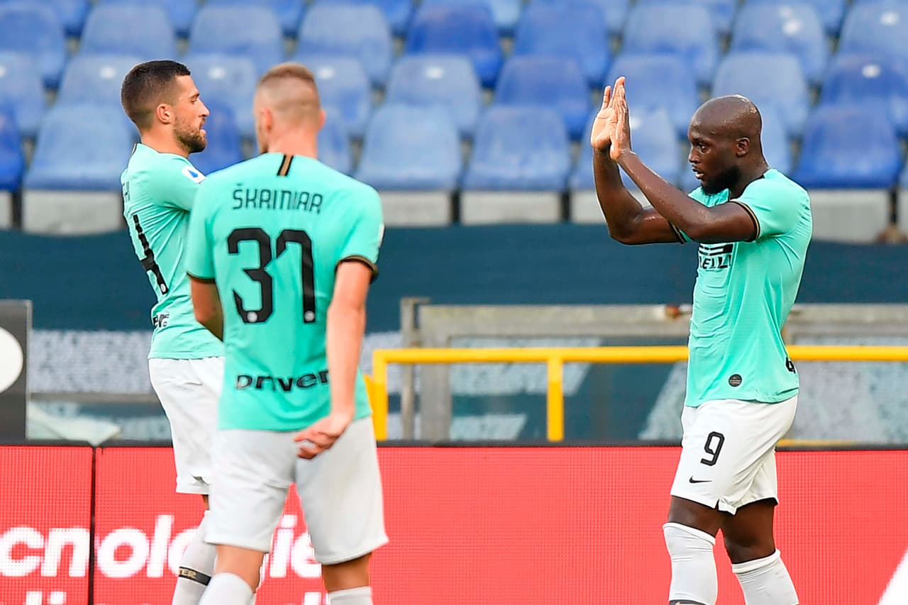 Romelu Lukaku (90+3’) marcó su doblete y el último gol del encuentro.