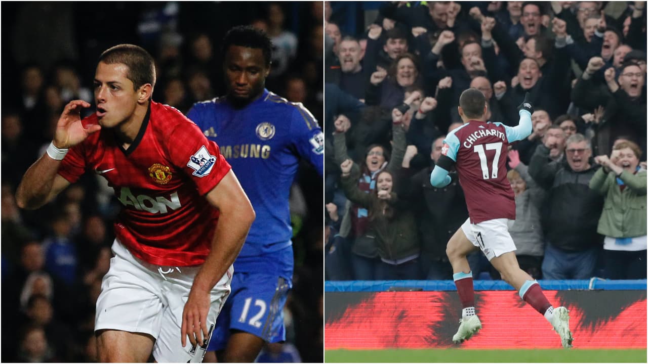 Javier Hernández tuvo una fructífera trayectoria en el futbol europeo y le sacó muchas canas a los entrenadores del Chelsea.