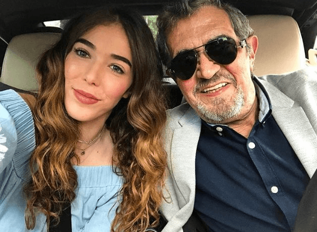 Ambos son muy unidos y dejan ver lo mucho que se quieren.