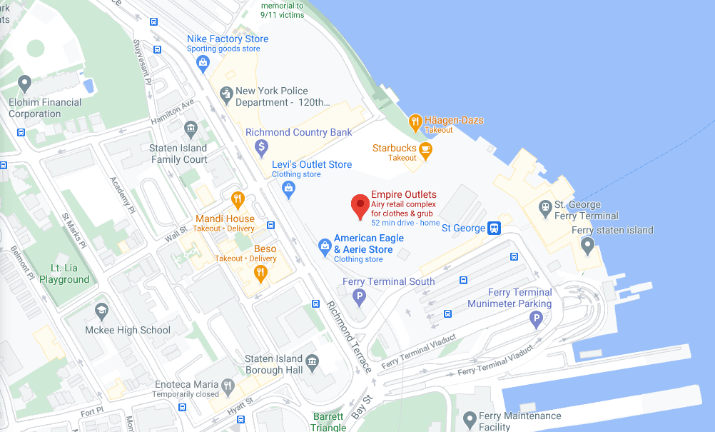 Empire Outlets, Staten Island