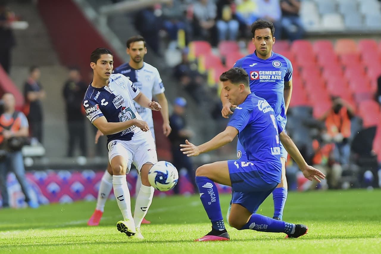 Con goles de Santiago Giménez, Jonathan Rodríguez y Juan Escobar, Cruz Azul consigue la voltereta y se lleva los tres puntos en el estadio Azteca.
