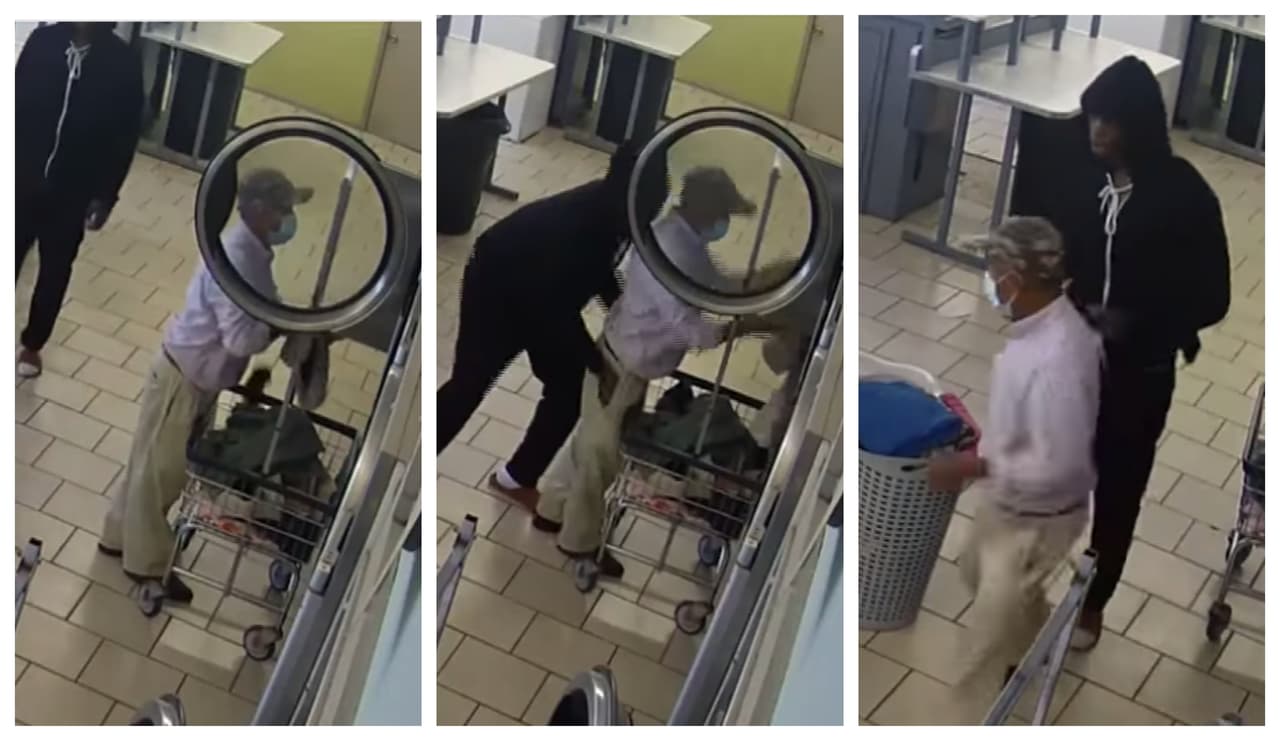 Va a lavar su ropa y termina asaltado: el incidente quedó captado en video