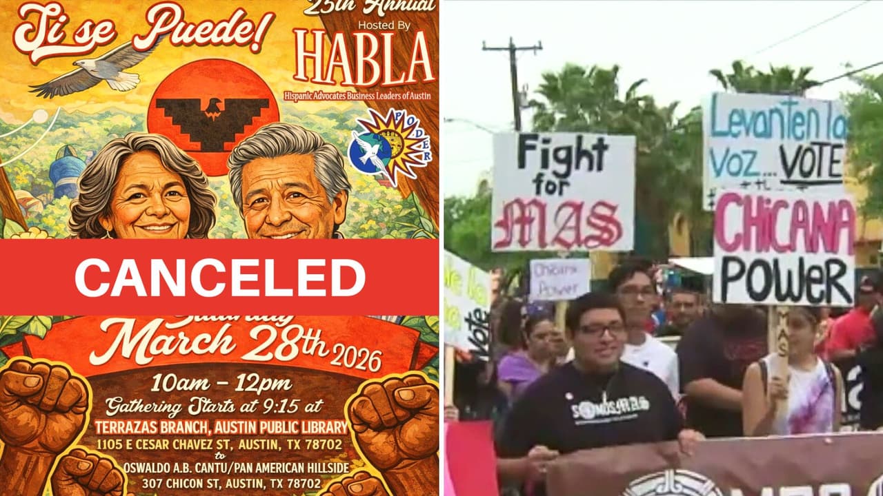 "La lucha sigue": cambiarán fecha y nombre de la marcha César Chávez en Austin