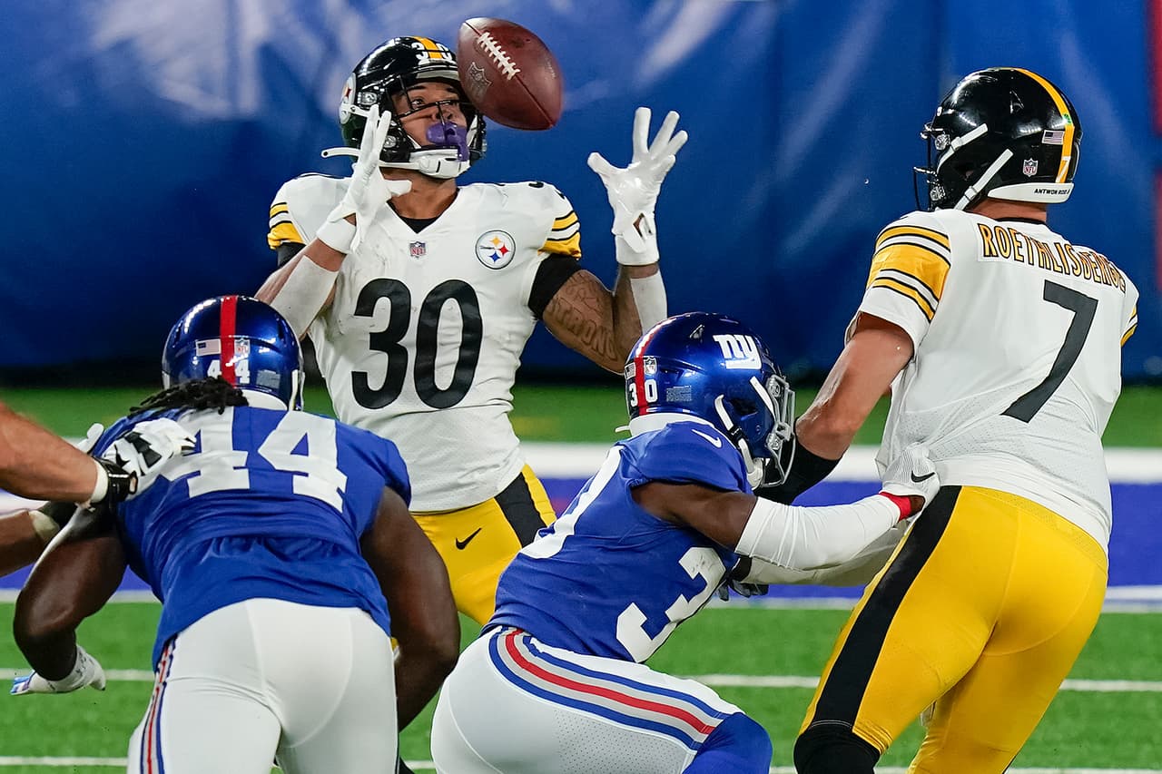 Los Steelers consiguen vencer en calidad de visitantes a los New York Giants.