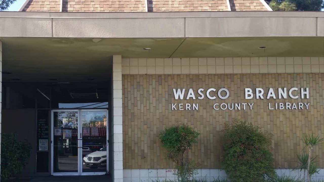 <b> - Wasco Library - 1102 7th Street, Wasco, CA </b>
<br>