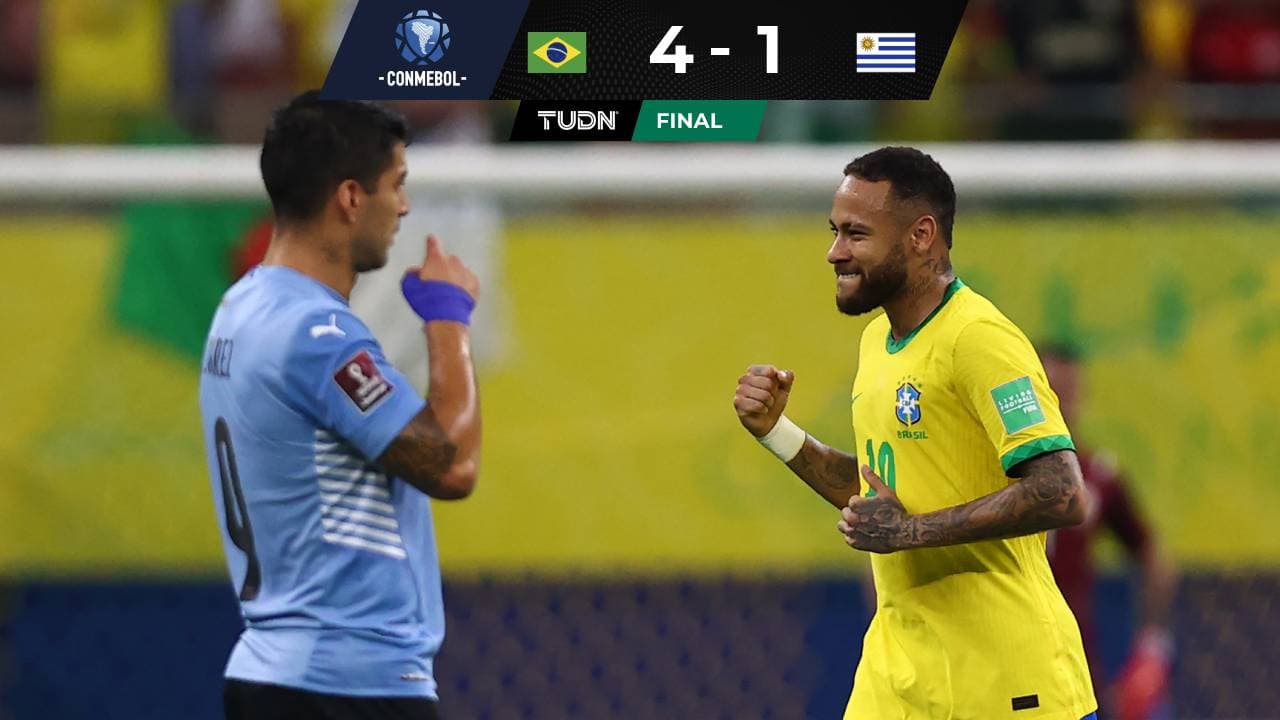 Brasil 4-1 Uruguay: Goles, resultado y video