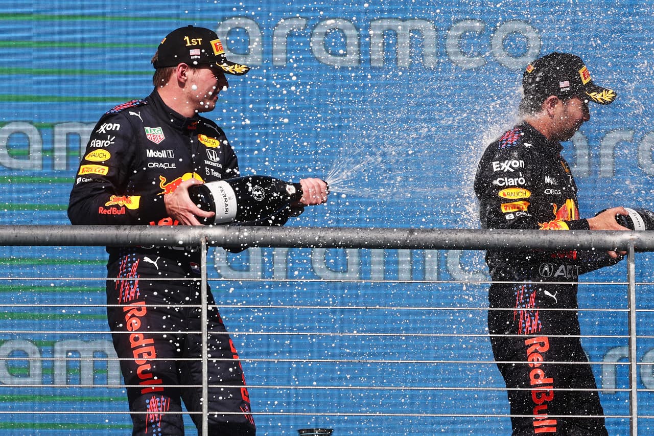 Sergio Pérez logra su cuarto podio de la temporada