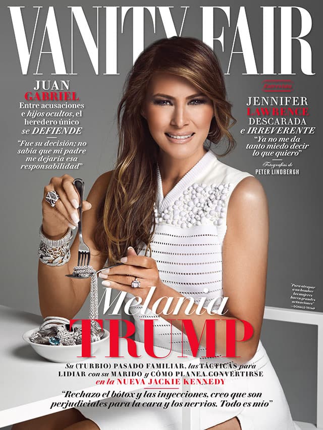 Y mientras tanto… Melania Trump protagoniza la portada de Vanity Fair México