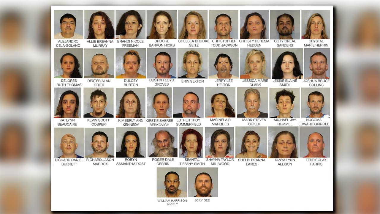 Detienen a 48 personas, incautan drogas, 20 armas de fuego y más de $70,000