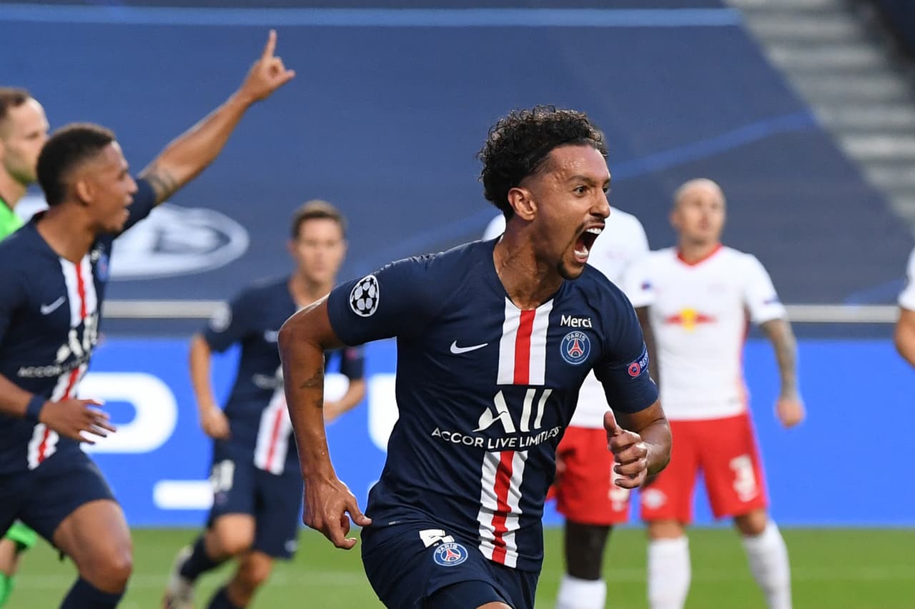 A los 13’ el conjunto francés concretó y se puso al frente en el marcador.