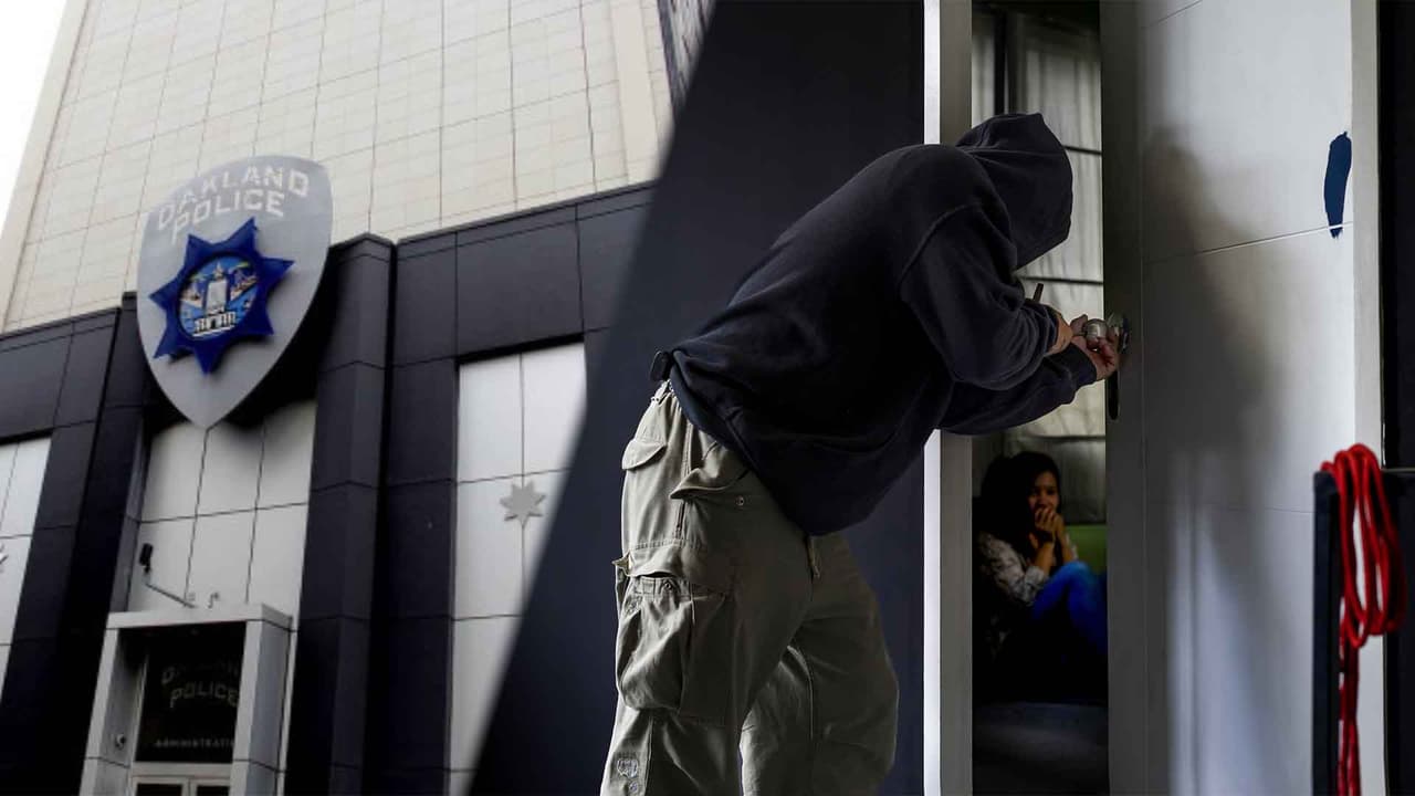 Ladrones entran pateando puertas en casas de Oakland: policía pide reforzarlas