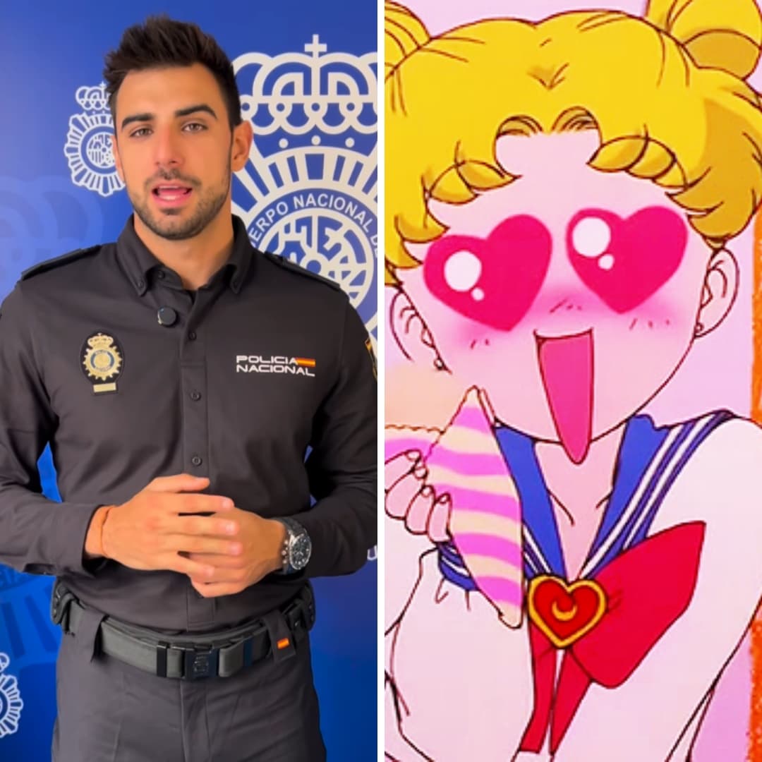 Policía conquista las redes con su galanura (además, salvó a una mujer en el Metro): video