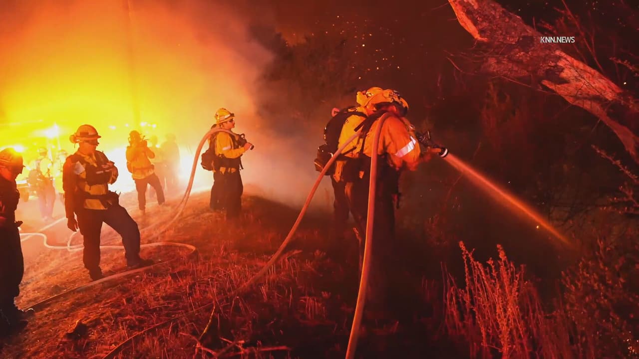 La Cruz Roja habilitó un refugio de emergencia en Agoura High School para las personas desplazadas por el incendio. También se estableció un centro de evacuación para animales en Agoura Animal Care Center. Las autoridades pidieron a los residentes seguir las instrucciones oficiales y no regresar a las zonas evacuadas hasta que se permita.