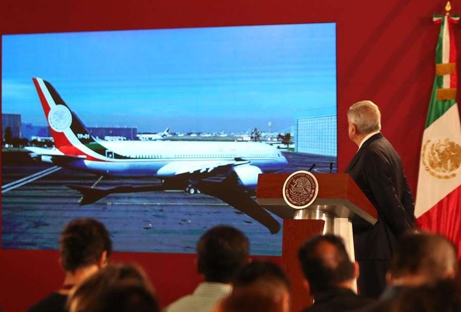 México no consigue vender su avión presidencial, costó $1.6 millones mantenerlo en EEUU