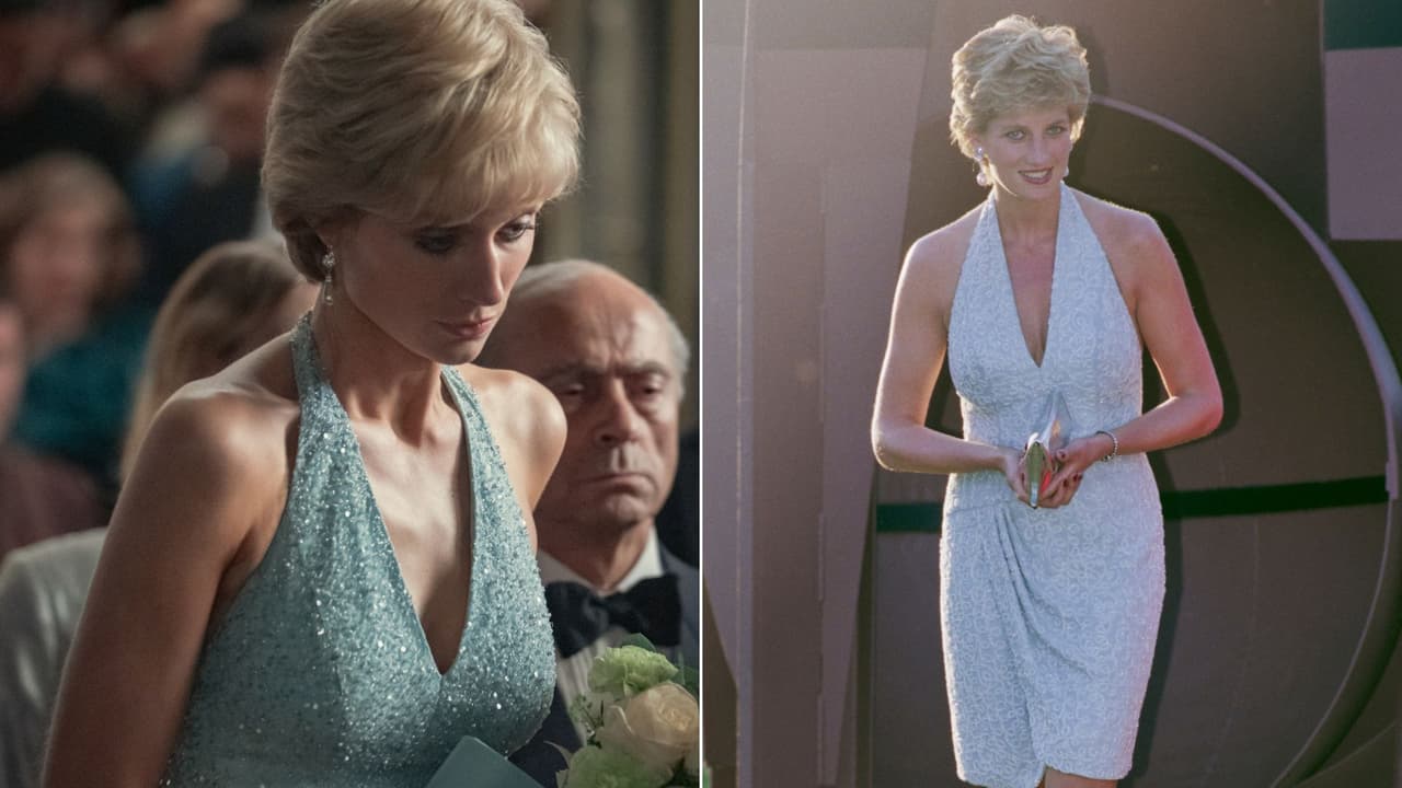 Elizabeth Debicki en 'The Crown' / Princesa Diana en 1995