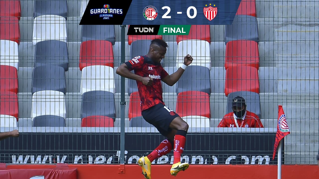 Endemoniado liderato... Toluca quemó al Necaxa y ya está en la cima