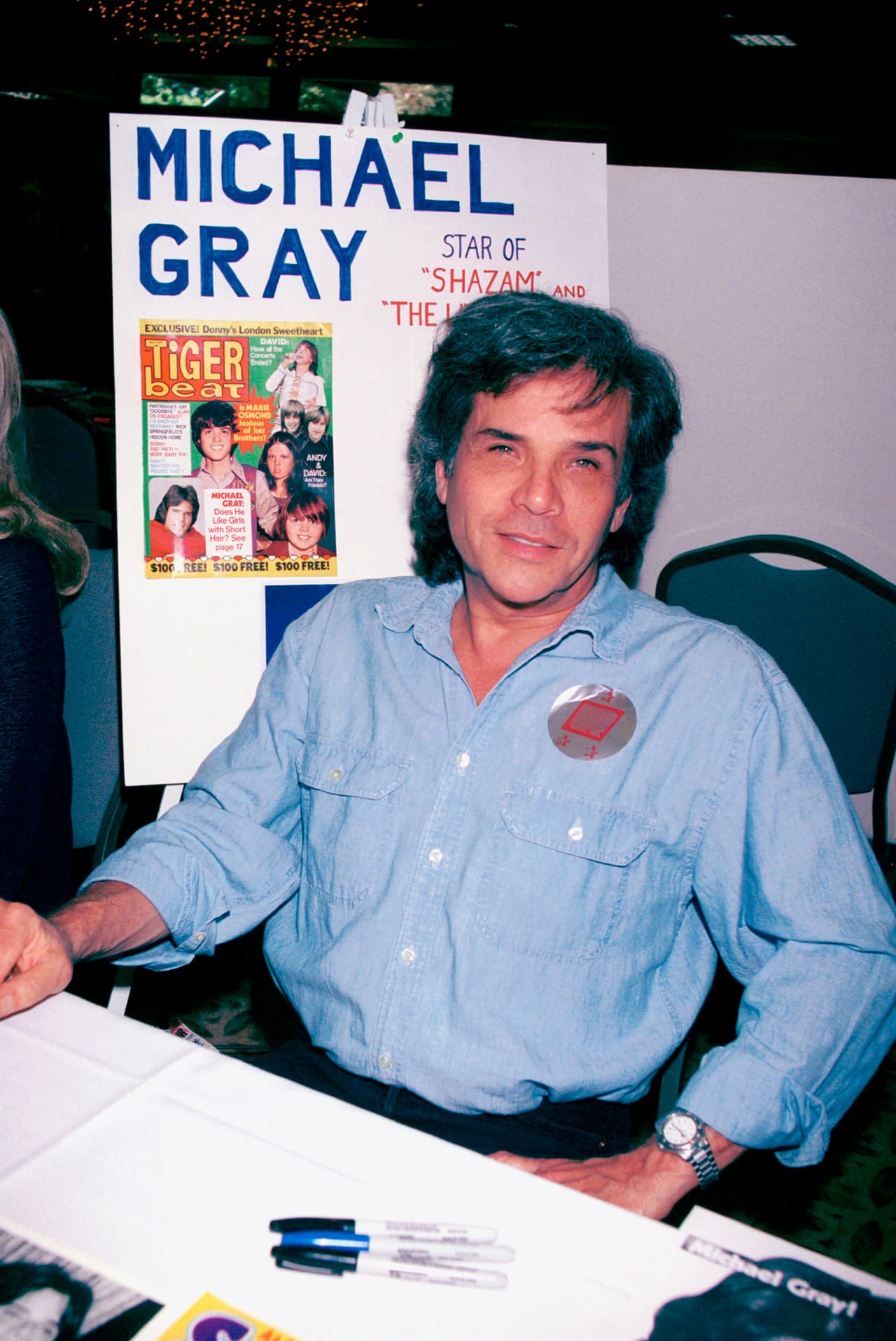 Michael Gray interpretó a ‘Billy Batson’ en la serie de televisión ‘Shazam!’, en 1974.