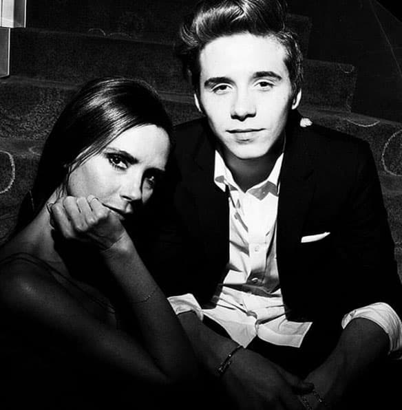 Sin lugar a dudas, orgullo de papá y mamá Beckham.