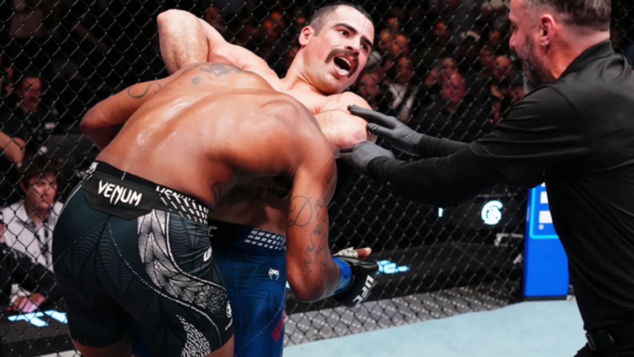 Luis Hernández consiguió su primera victoria en UFC después de aceptar la pelea con pocos días de anticipación.