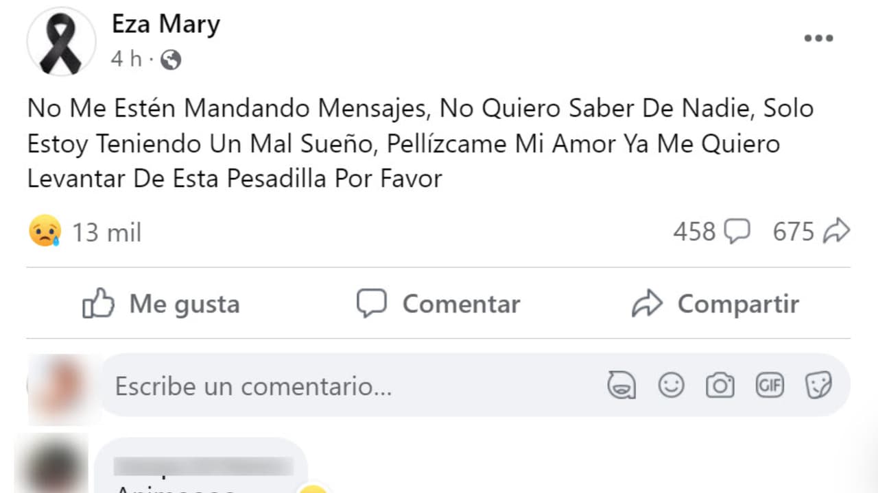 Este es el desgarrador mensaje que publicó la esposa de Lefty SM tras confirmarse la muerte del rapero mexicano.