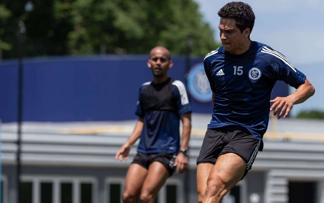 New York City FC se prepara para debutar en el torneo de Orlando a la hora del desayuno