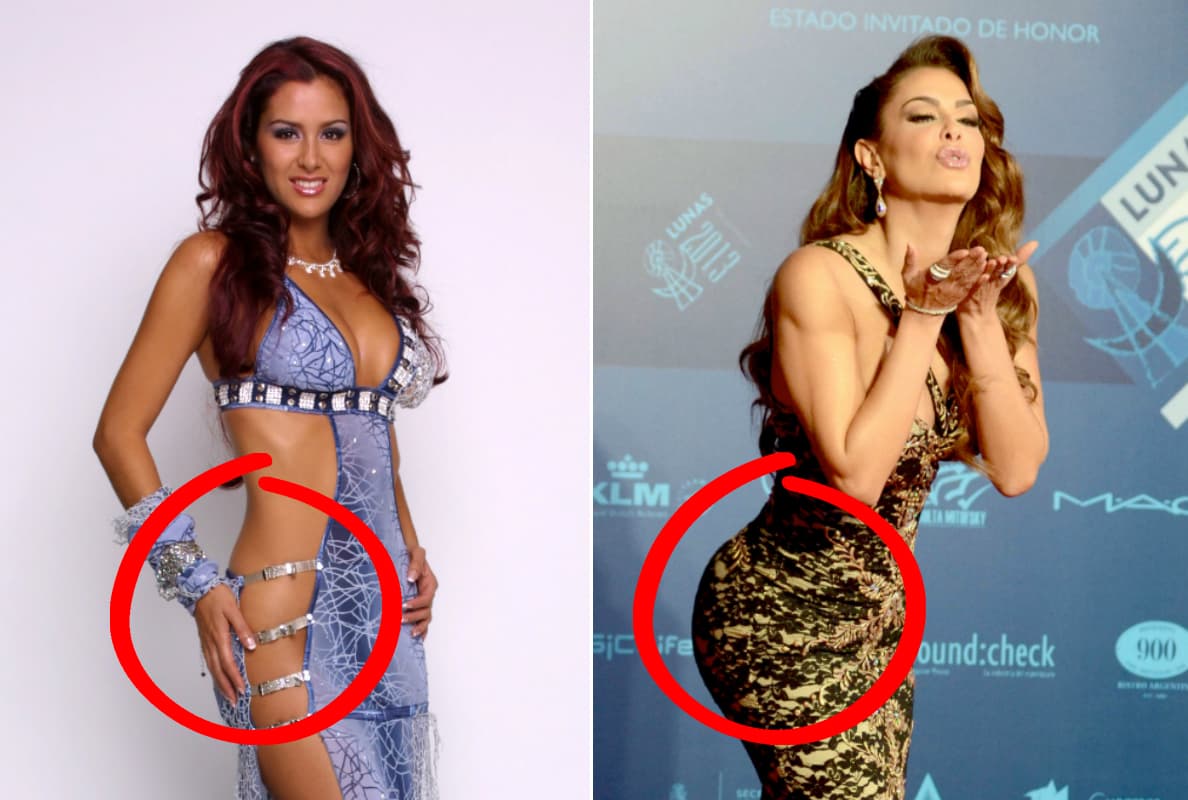 Ninel Conde se ha hecho arreglitos por aquí y por allá. Y aunque lo niegue, las fotos dicen todo lo contrario.