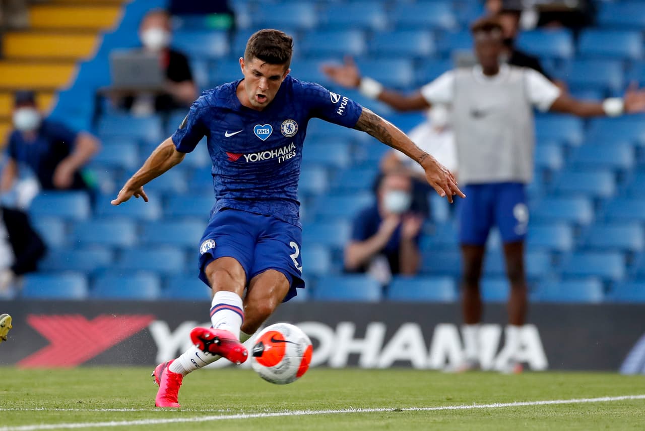 Lampard: "Pulisic es joven, pero tiene mucho talento y seguirá mejorando"