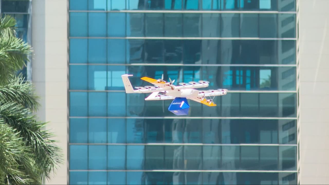 Drones comenzarán a hacer entregas de Walmart en casas de Miami
