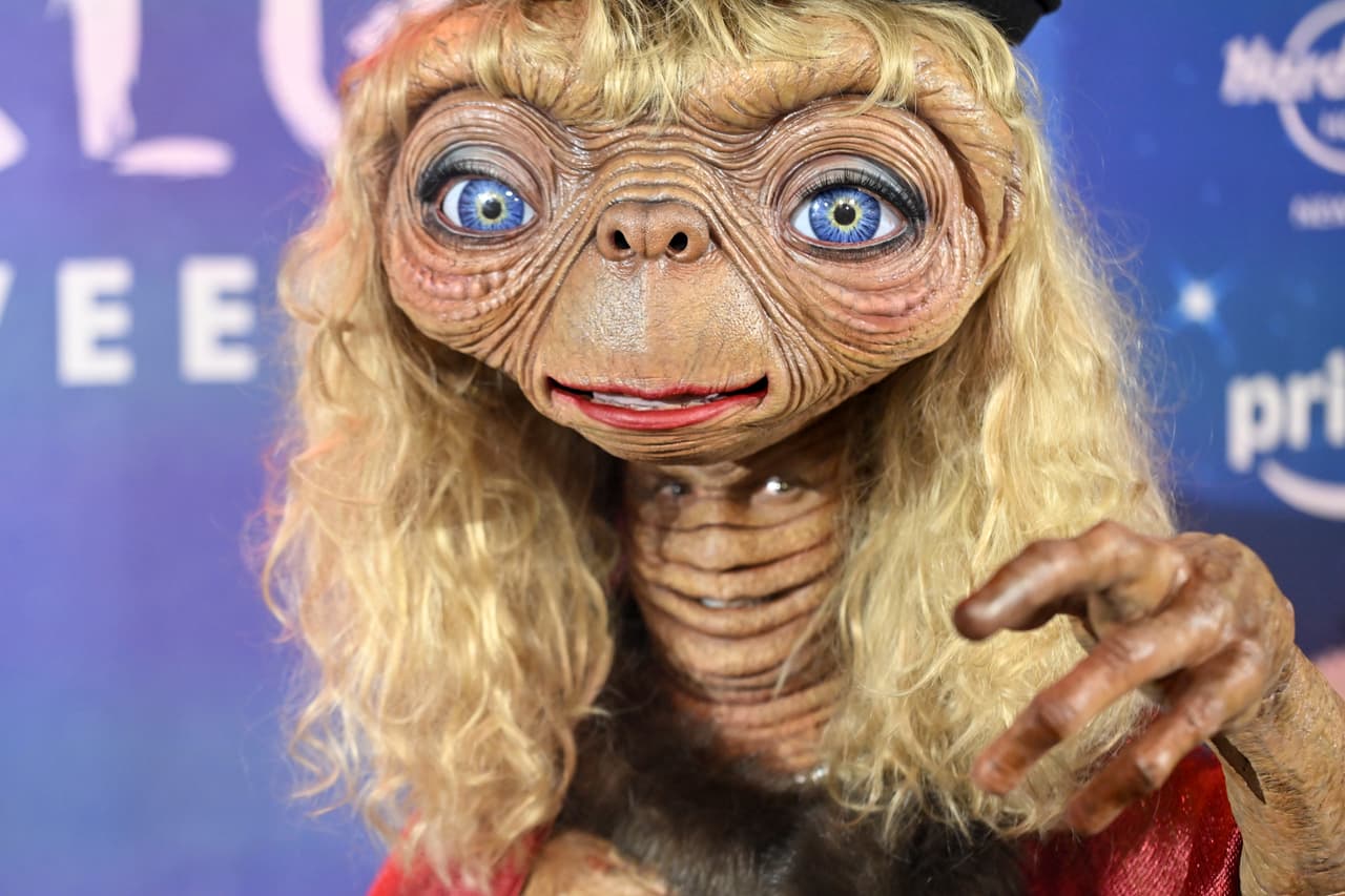 Heidi Klim se transformó en su versión de 'E.T.'.