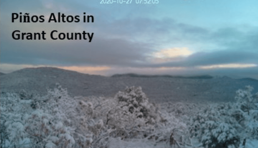 Gran parte del oeste de Texas verá nieve hasta el miércoles por la mañana. Las mayores cantidades estarán en las montañas de Sacramento, con 8 a 12 pulgadas de nieve posibles.