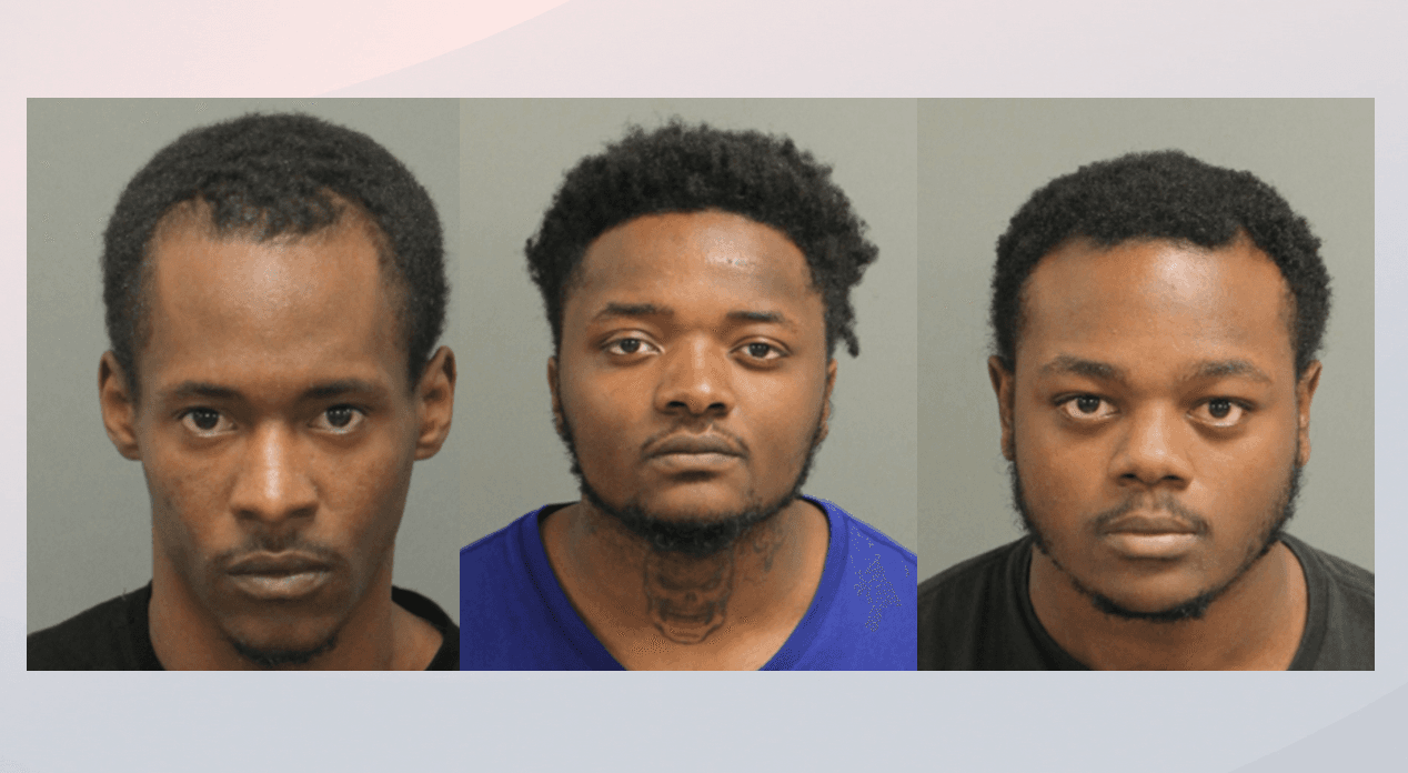 Acusan a tres sujetos por el asesinato de una persona en centro comunitario de Raleigh