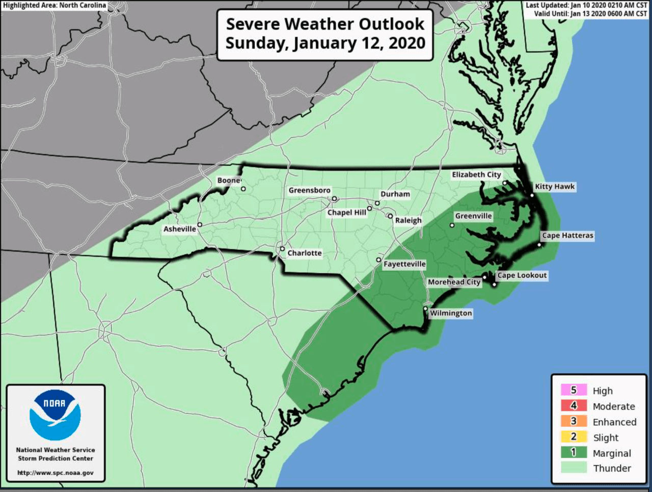 Alerta de tormentas para este sábado