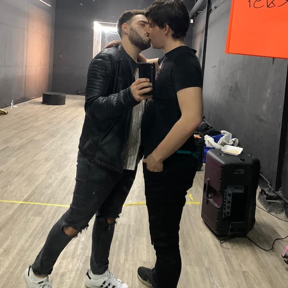 Sebastián Adame y Brayan Jack se conocieron en diciembre de 2018 y dos meses después iniciaron su noviazgo.