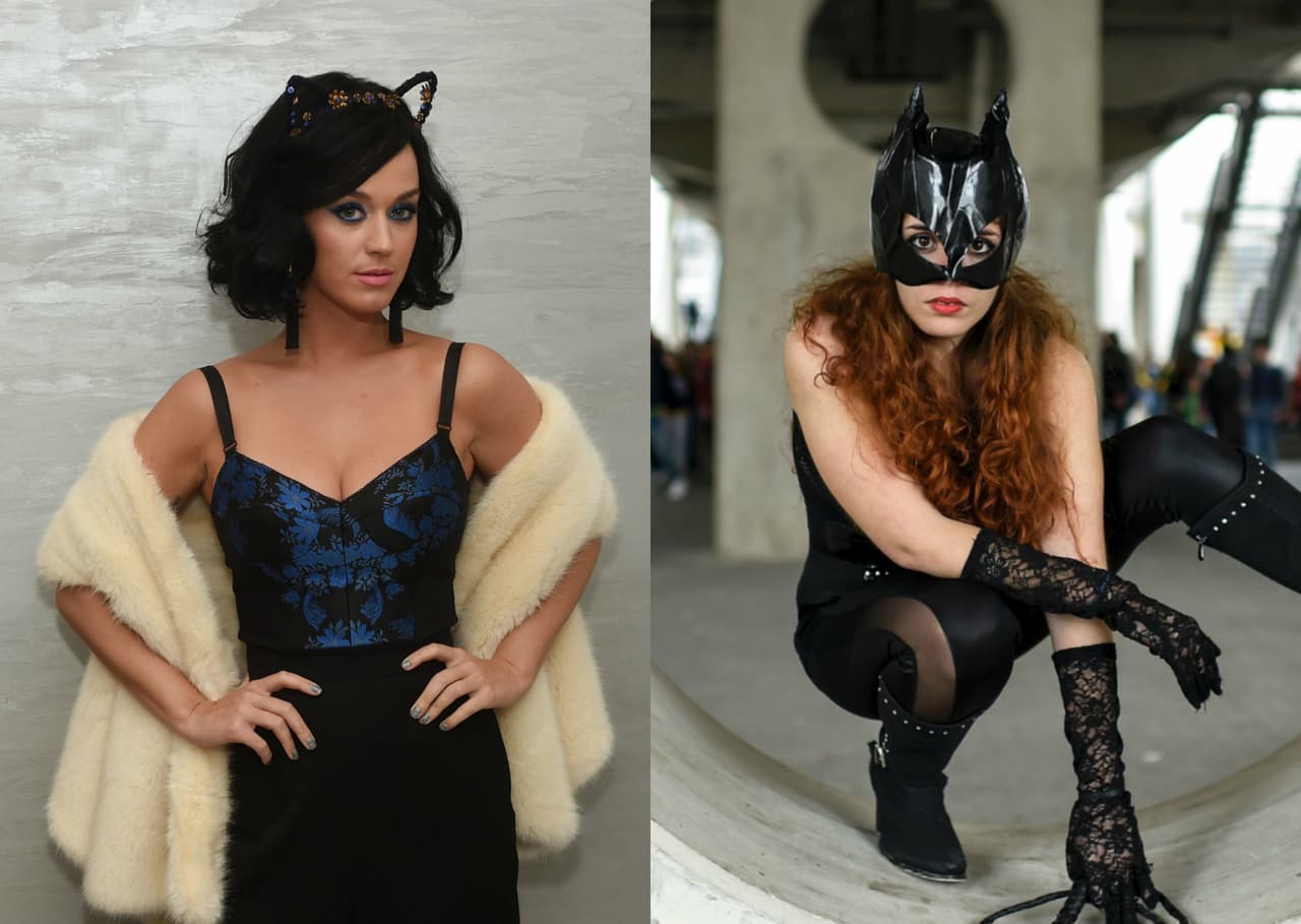 La sensualidad de Katy Perry la convierten en una 'Cat Woman'. ¡Súper sexy!
