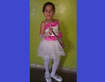 Katherine Grisel Benitez Sánchez de 7 años, reportada por su padre como secuestrada