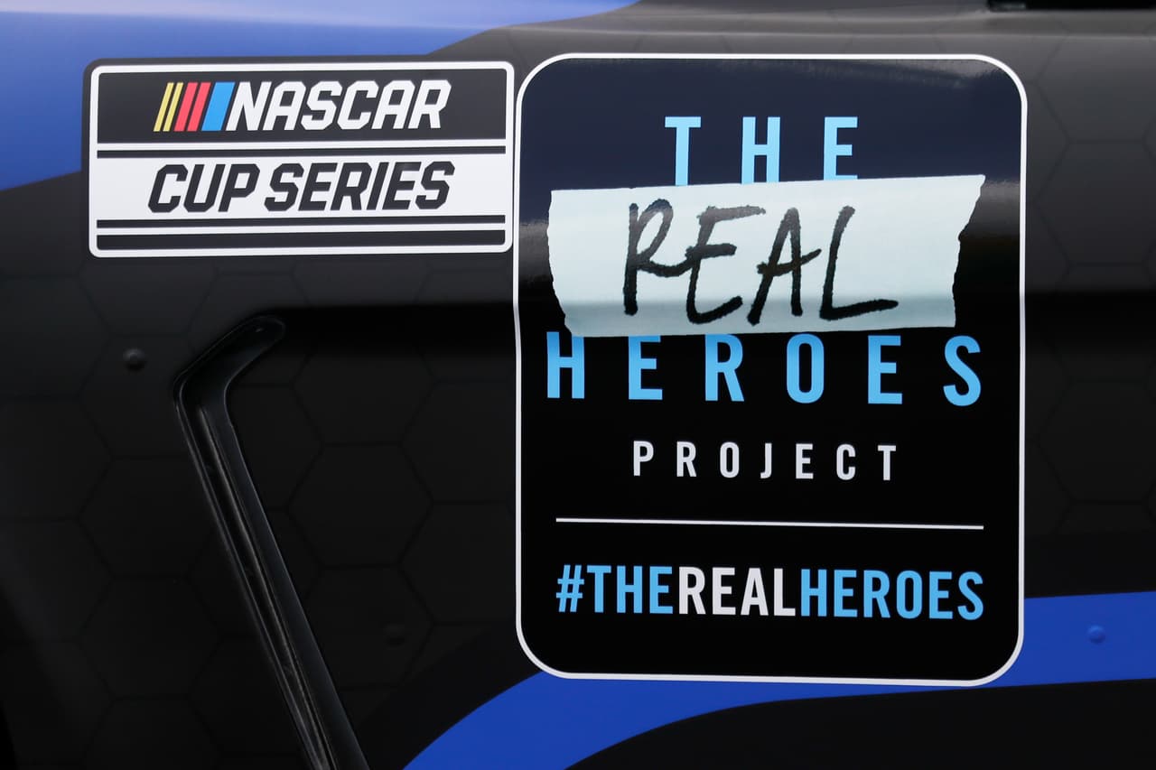 El proyecto Real Heroes de la serie Nascar.