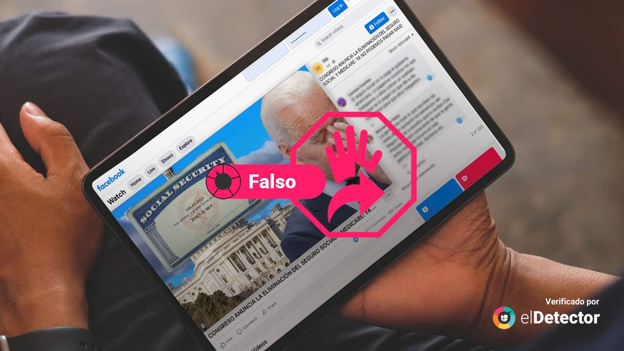 El Congreso NO anunció "eliminación del Seguro Social y Medicare”